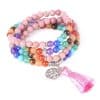 Yoga bracelet natural stone bracelet