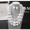 African Bib Beads Jewelry Set