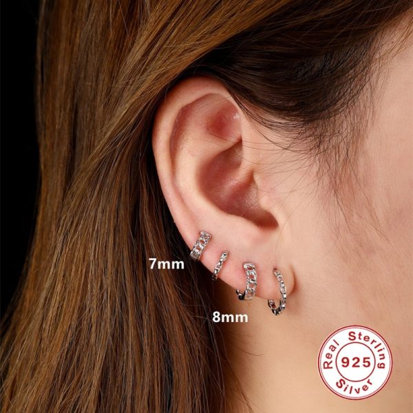 Diamond Earrings 4-Piece Combination Set
