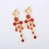 In the new factory direct Bride Wedding Dress Wedding Necklace red suit jewelry accessories spot