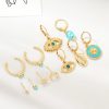 Personalized all-match shell earring set