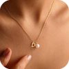 18ac5a81-274c-4498-be8f-04d42f5319ef.jpg Stainless Steel 26 Letter Double Pendant Necklace