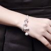 Fashion Jewelry Small O Hanging Sand Light Bead Bracelet