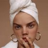 Minimalist C Circle European And American Hoop Wind Ins Super Fire Earrings