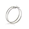Big Circle Metal Exaggerated Circle Earrings Circle Geometry Earrings