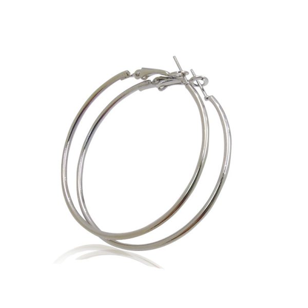 Big Circle Metal Exaggerated Circle Earrings Circle Geometry Earrings