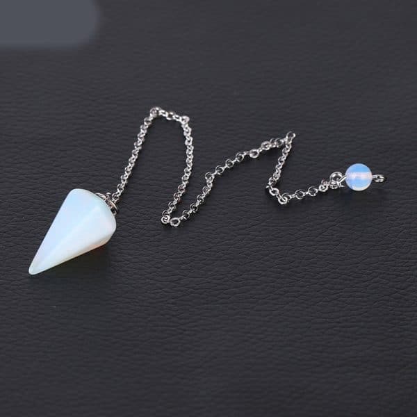 Ling cone stone pendant
