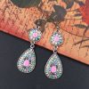 Colorful drop earrings