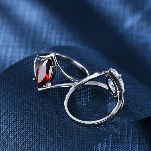 Personalized Ling-shaped Zircon Ring For Women