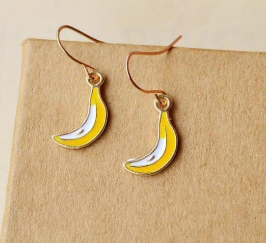 Multi Fruits Drop Earrings