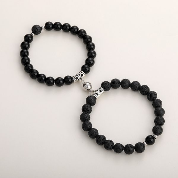 Alloy Natural Stone Lovers A Pair Of Magnets Attract Girlfriends Jewelry