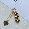 New Fart Peach Love Car Key Ring