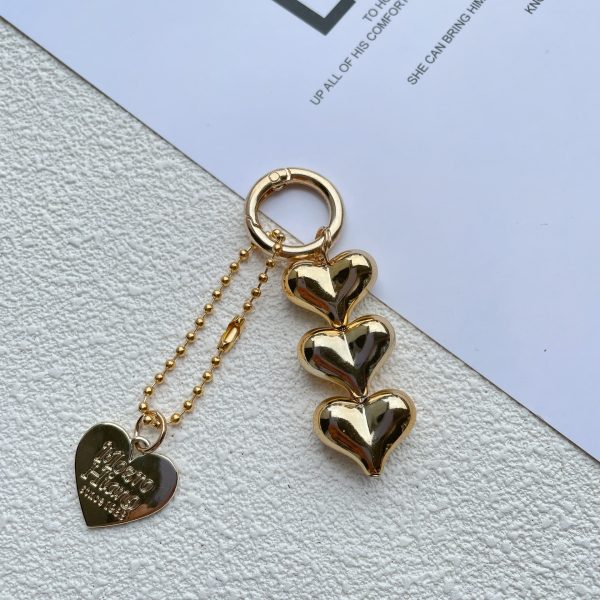 New Fart Peach Love Car Key Ring