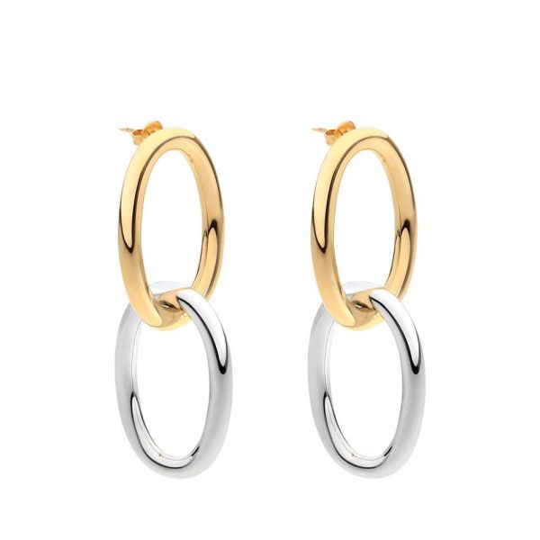 Trendy Earrings Creative Retro Circle Geometric Exaggerated Eardrops