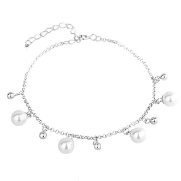 Women's Starry Pearl Tassel Bracelet Bracelet