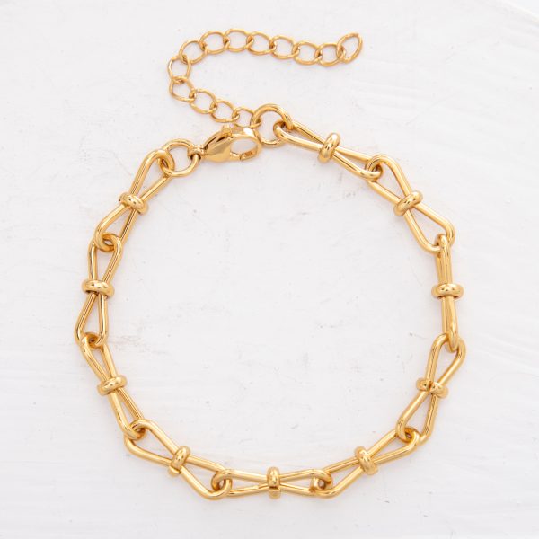 Thick Type Titanium Steel Bracelet Personality High Sense