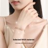 S925 Silver Double-layer Clover Bracelet