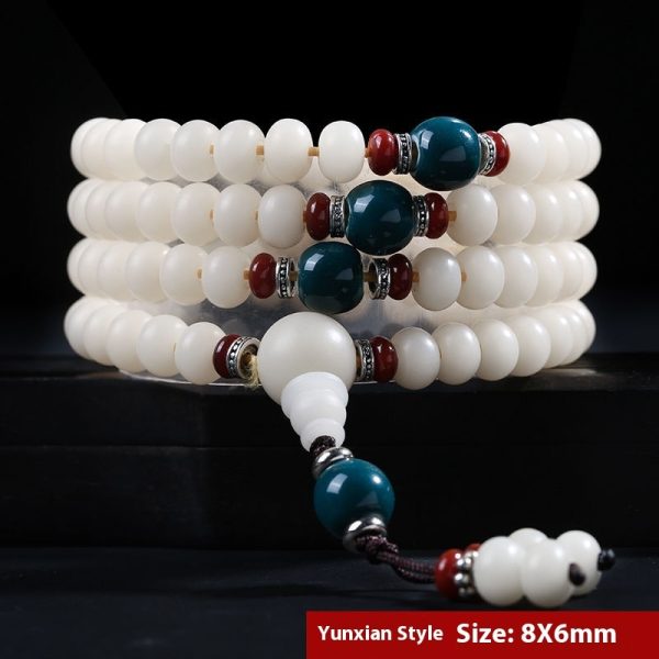 108 Bodhi Root Beads Crafts Vintage Bodhi Seed Accessories Bracelet