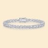 Light Luxury High-grade Fashion 925 Silver Horoscope Buckle Full Inlaid Bracelet