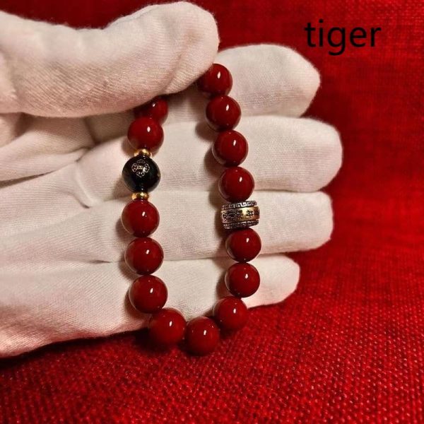Purple Gold Sand Bracelet Eight Patron Saints Buddha Beads Lucky Bracelet