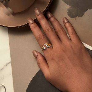 Original Fashion Cute Naughty Corgi Pet Ring