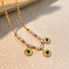 1ab01dc9-39b1-42df-a730-24f6e12e8cd1.jpg Ocean Series Starfish Pearl Scallop Pendant Clavicle Chain Female