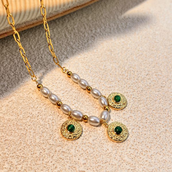 1ab01dc9-39b1-42df-a730-24f6e12e8cd1.jpg Ocean Series Starfish Pearl Scallop Pendant Clavicle Chain Female