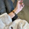Women's Tigereye Silver Stone Double Bracelet