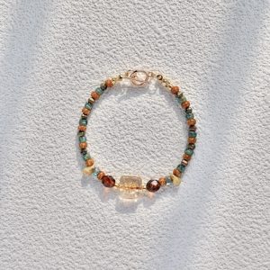 Dunhuang Color Matching Vintage Beaded Bracelet Design Sense