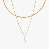 New Small Rice-shaped Beads Twist Pearl Necklace Multi-layer