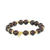 S925 Sterling Silver Color Stonelet Natural Citrine Bracelet Bracelet