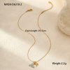 Shell Stainless Steel Necklace Clavicle Chain Jewelry