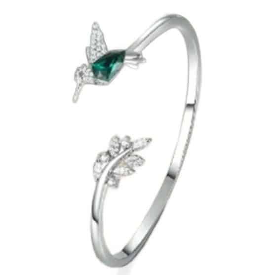Hummingbird Leaf Bracelet Simple Temperament