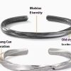 999 Sterling Silver Viking Battle Bracelet Men's Bracelet