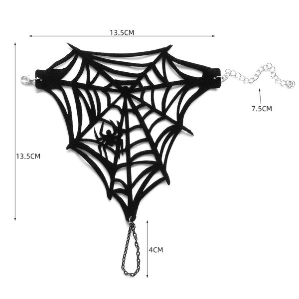 Halloween Ghost Festival Easter Carnival Spider Web Bracelet