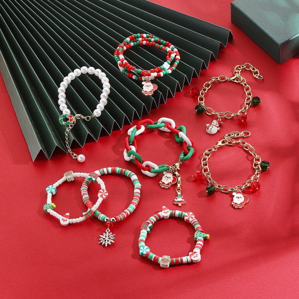 European And American New Christmas Bracelet Pendant