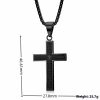 1d10f750-26fd-4e9b-a53a-14257fa110db_trans.jpeg Personality English Cross Titanium Steel Men's Pendant