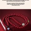 Cinnabar Wholesale Purple Gold Sand Buddha Beads Rosary Hand-woven Bracelet
