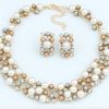 Short Necklace Popular Elements Bridal Jewelry Set Accessories