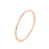 All-matching Diamond-studded Ring Advanced Design Sense