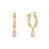 Cassidy Diamond Hoops