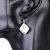 Natural Stone Amethyst Eardrops
