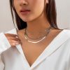 1e28d7c6-564c-4bcd-88e0-b57424485ae1_trans.jpeg Snake Bone Chain Contrast Color Necklace Women's Versatile Diamond