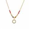 Rings Pendants Stone Necklace