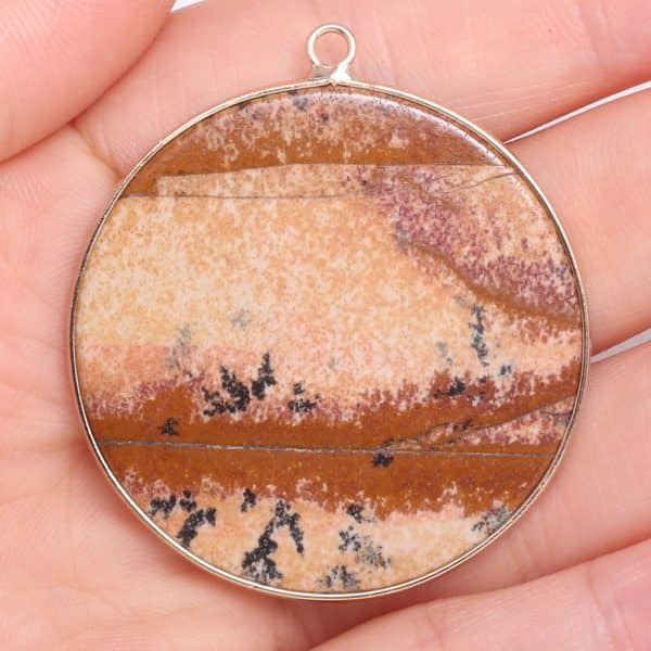 Natural Stone Semi-precious Stone Connector Original Piece Shape