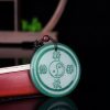 Brazil Green Aventurine Yulin Pendant Male And Female Jade Pendants