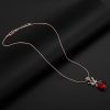 Glass Set With Rhinestone Bridal Wedding Jewelry