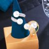 Women's Simple Double Open-end Pearl Ring