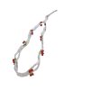 Fresh And Cute Bead Cherry Beaded Necklace