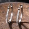 Big Circle Earrings Fashion Graceful Earring